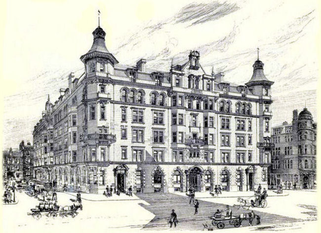 Baltic Chambers, Glasgow, 1899