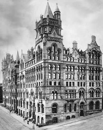 Old photograph of Bible Training Institute, Glasgow