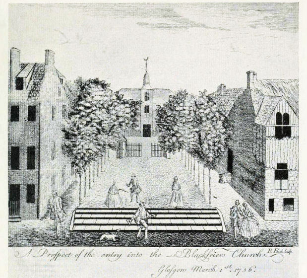 Blackfriars Church, Glasgow, 1736