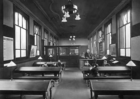 Juvenile reading room at Kingston Library