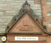  Doorway at Corstorphine Library.