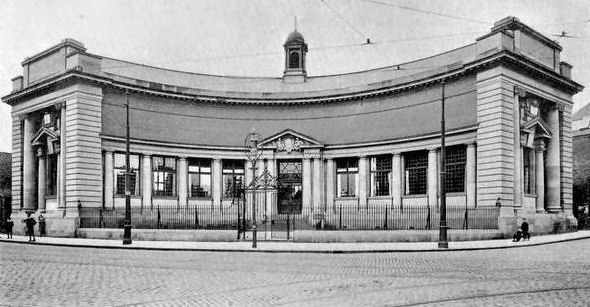 Photograph of Coldside Library, Dundee, 1915