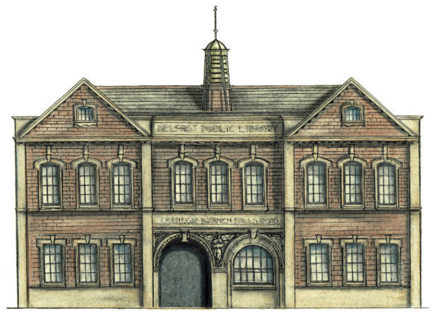 Carnegie Library, Falls Road, Belfast