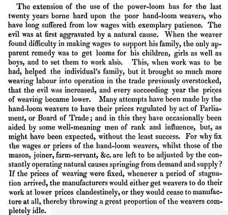 Article regarding decline of handlooms in Scotland