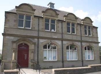 Innerleithen Library: Picture Credit: Graham Riddell 