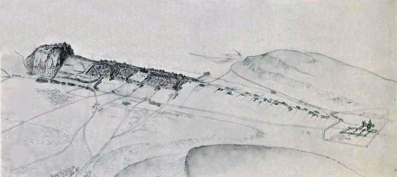 View of Edinburgh c.1450