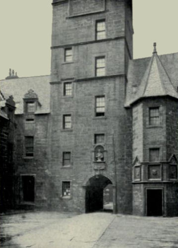 Photograph of Glasgow University, High Street