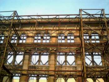 Fa�ade retention, Ingram Street