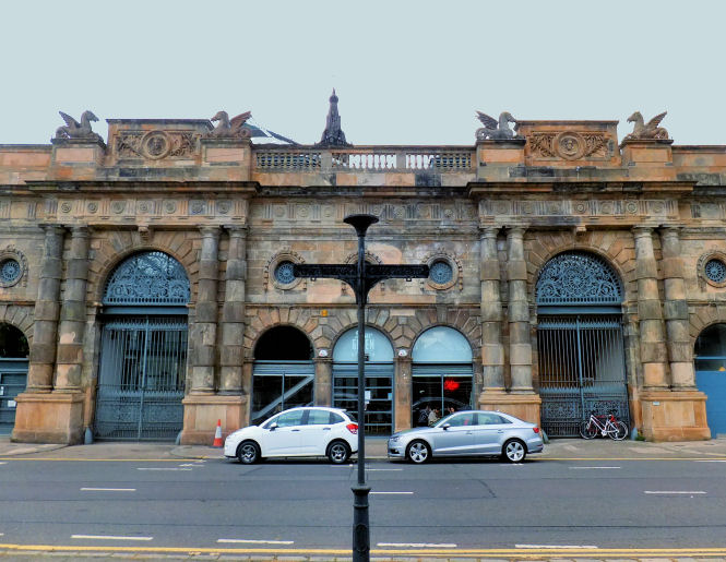 Clyde Street fa&ccedil;ade of former Fish Market