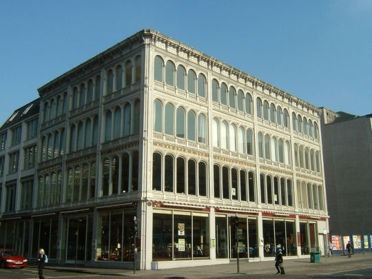 View of Gardner's Warehouse Glasgow from the south-east, 2005