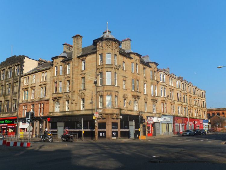 Tenement block in Gorbals