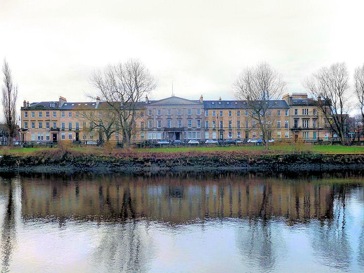 View of western terrace at Carlton Place