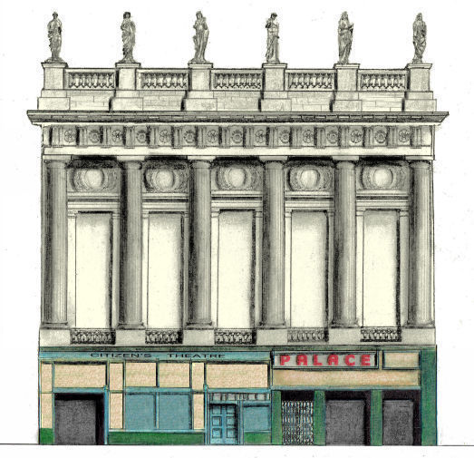 Fa�ade of the Citizens' Theatre & Palace Bingo Hall