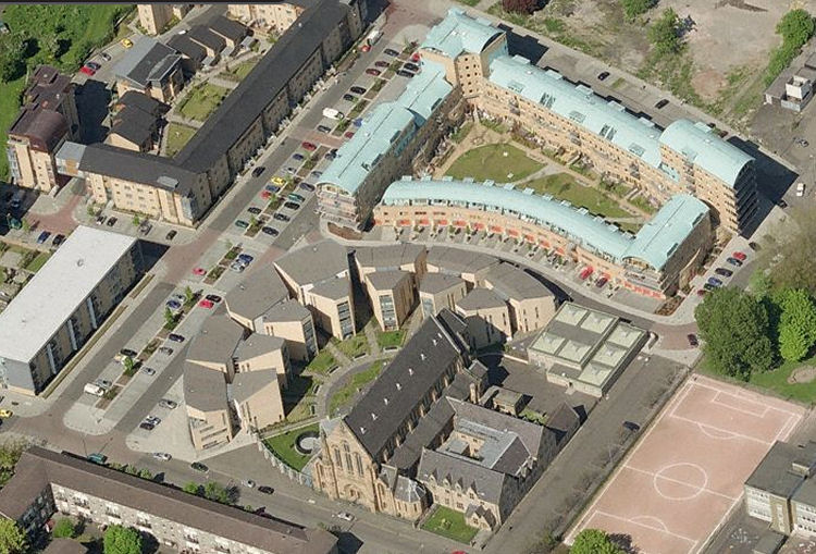 Modern view of site of infamous Hutchesontown 'Area C'