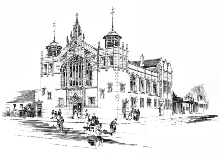 Unsuccessful design entry for Cunninghame Free Church