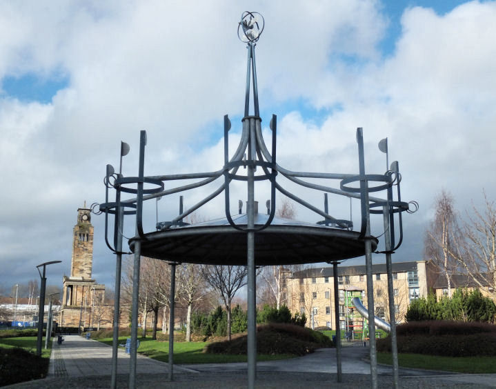 Bandstand at Gorbals New Park