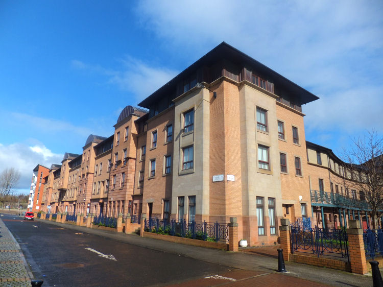 Housing blocks in New Gorbals