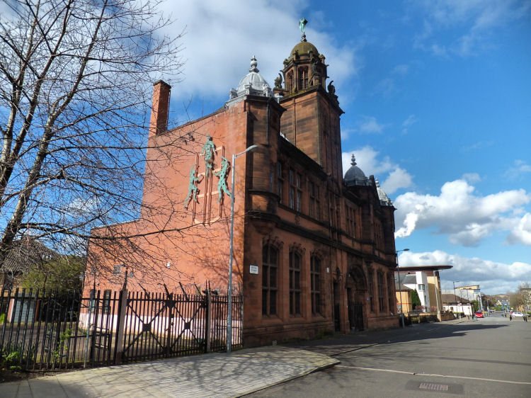 View of former Hutchesontown Library