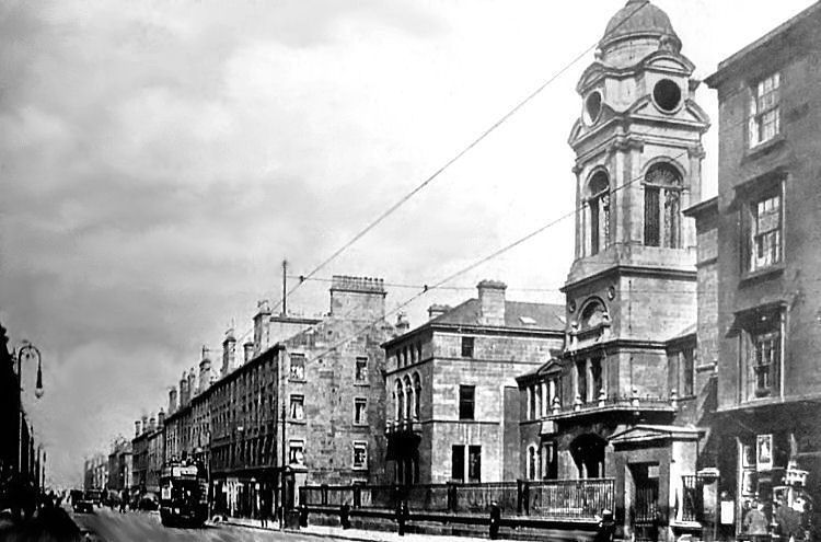 Early 20th century view of Hutchesons' Grammar School, Crown Street