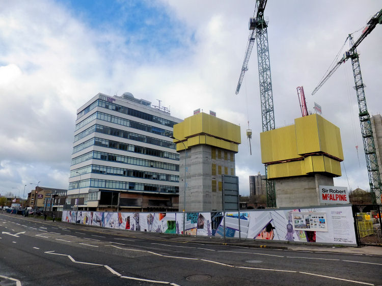 Construction of new City of Glasgow College