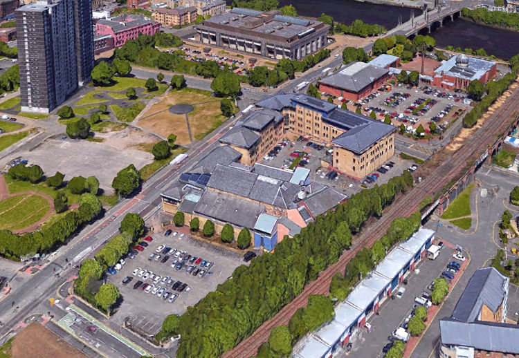 Redevelopment around Gorbals Cross