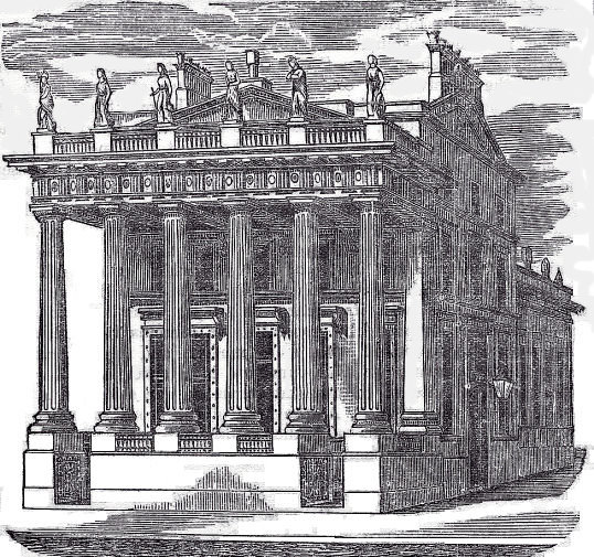 Union Bank Ingram Street, designed by David Hamilton, 1842