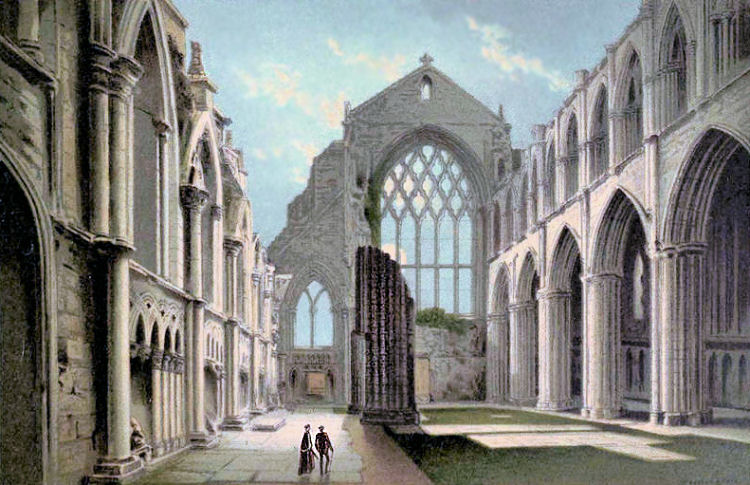 Interior of Holyrood Chapel