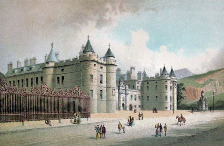 Holyrood Palace and Courtyard
