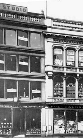 Andrew Bowman's Photographic Studio at 74 Jamaica Street
