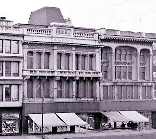 Colosseum warehouse, Jamaica Street Glasgow, prior to demolition