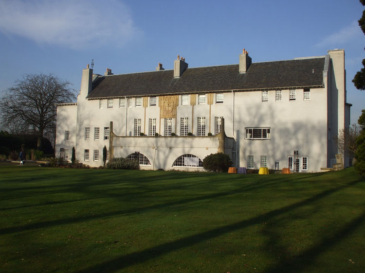 Front view of House for an Art Lover from south-east