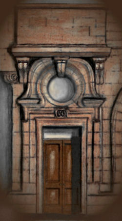 Mitchell Street entrance to Glasgow Herald Building