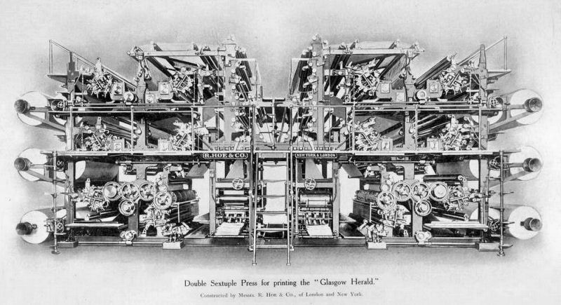 Hoe Double Sextuple Press