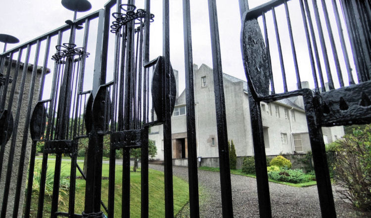 Ironwork at Hill House, Helensburgh