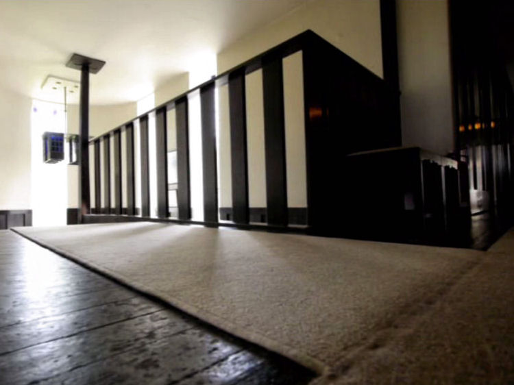 Upper landing at Hill House, Helensburgh