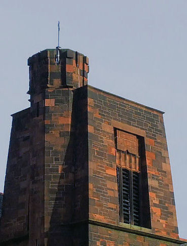 Tower of 
Queen's Cross Church, Glasgow
