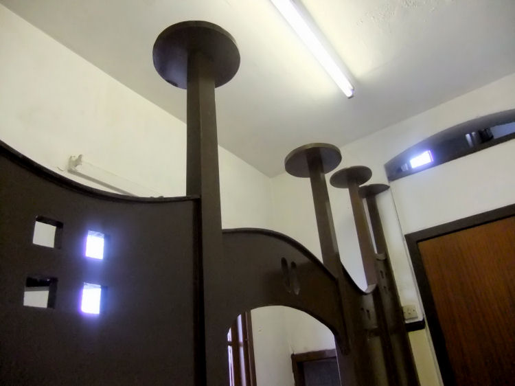 Screen at Ruchill Church Hall