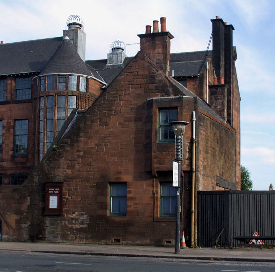 Janitor's house at Scotland Street School