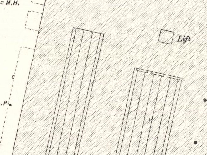 Terminal track at Bridge Street Station