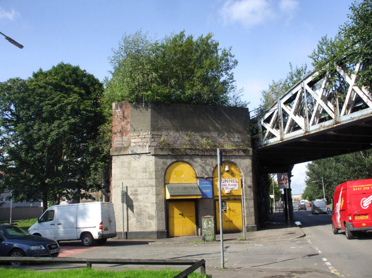 Site of bridges at Cumberland Street Station, Glasgow