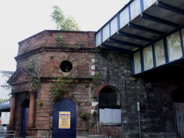 Entrance to Cumberland Street Station, Gorbals, Glasgow