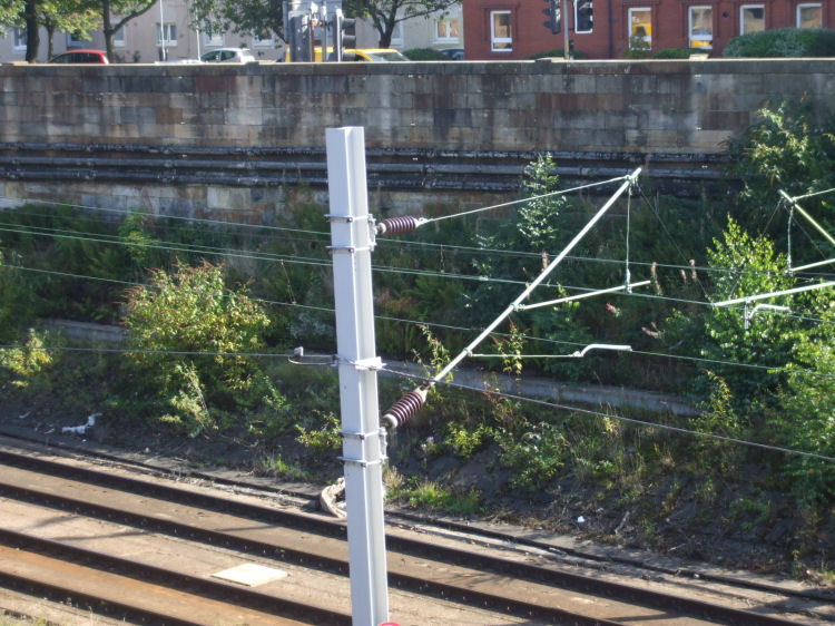Site of platform at Eglinton Street Station