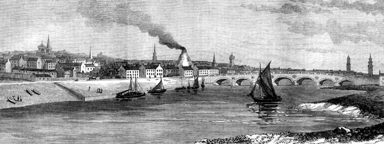 Glasgow Harbour in 1802