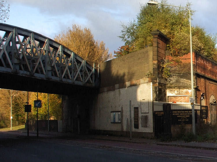 Site of bridges leading into Main Street Station, Gorbals
