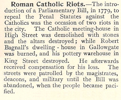 Statue above St Andrew's Cathedral, Glasgow