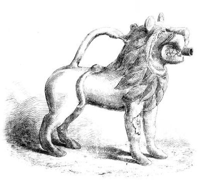 Bronze ewer found in the grounds of Mearns Castle c.1823