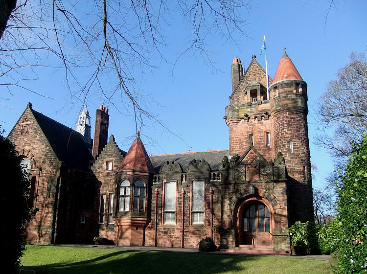 Pollokshields Burgh Hall, which was gifted to the district by Sir John Stirling Maxwell