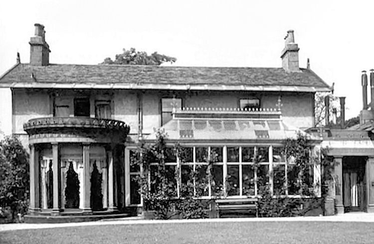 View of Busby House with Alexander Thomson's alterations and later conservatory