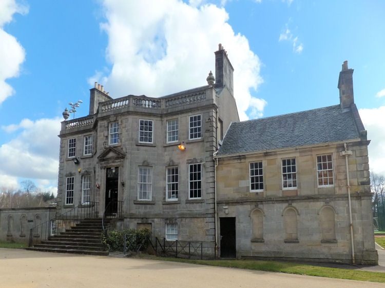 Front of Capelrig House