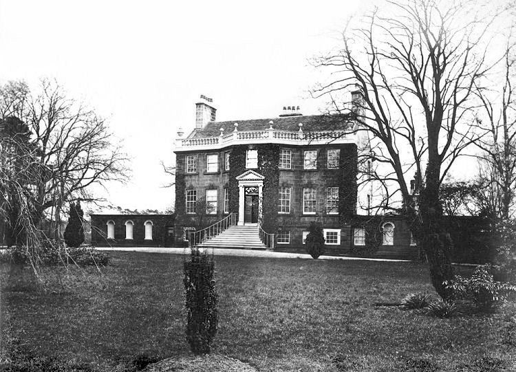 Victorian photograph of Capelrig House